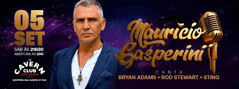Evento: Maurício Gasperini 2026 | São Paulo | 05/09/2026