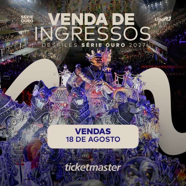 Evento: Rio Carnaval 2027 - Arquibancadas (Série Ouro)