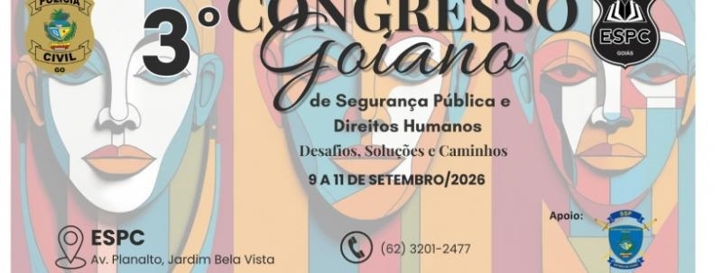 Evento: 3º Congresso Goiano de Segurança Pública e Direitos Humanos