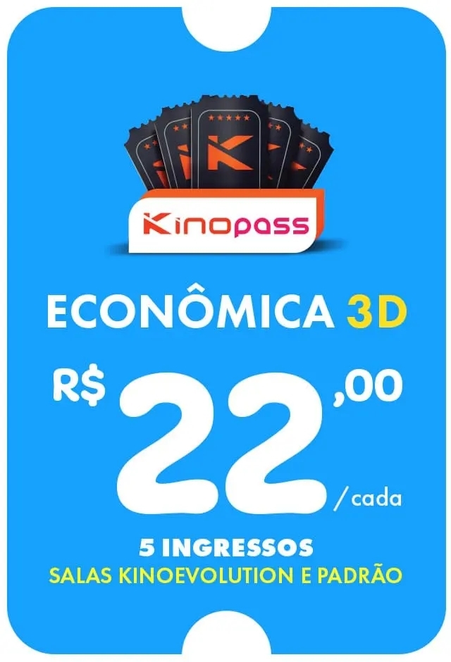 Evento: Kinopass Econômico 3D - 30/09/2026