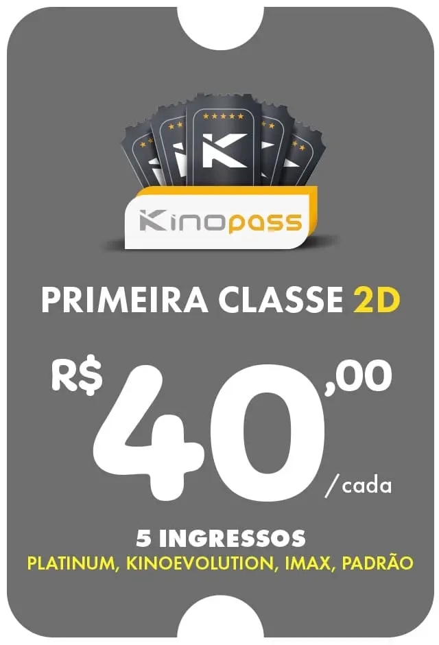 Evento: Kinopass Primeira Classe - 30/09/2026