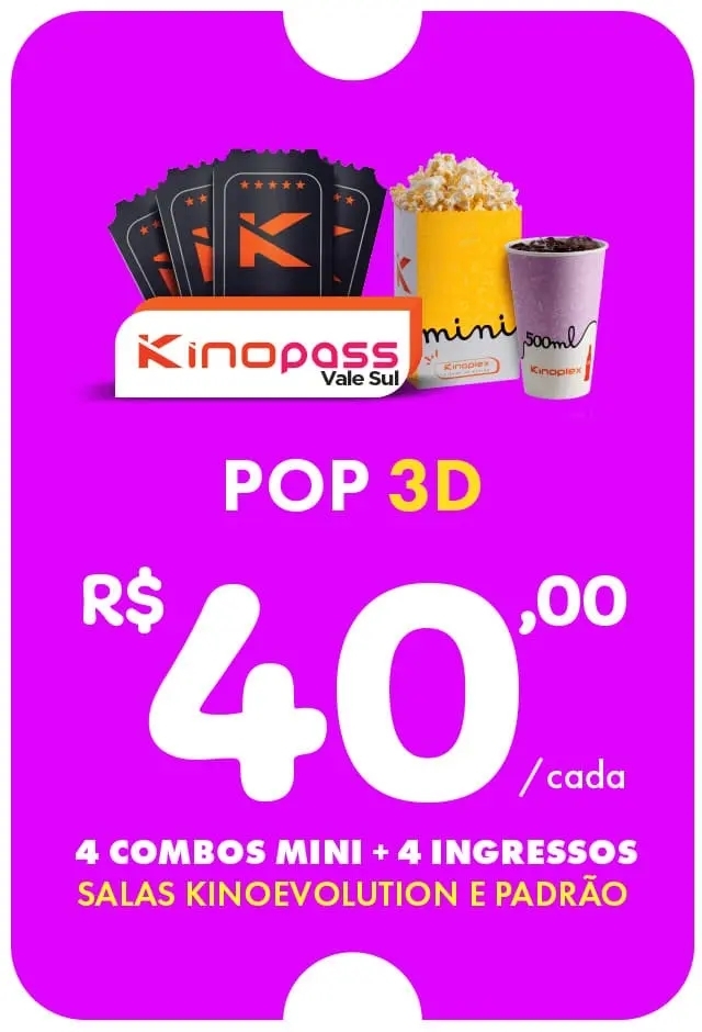 Evento: Vale sul - Kinopass POP 3D - 30/09/2026
