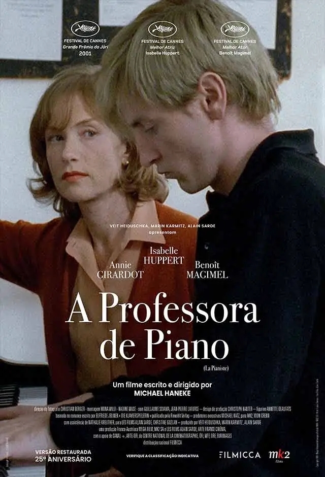 Evento: A Professora De Piano (Relançamento)