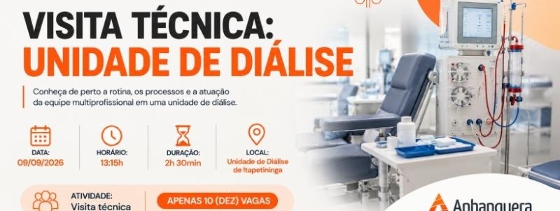 Evento: Visita técnica: Unidade de Diálise