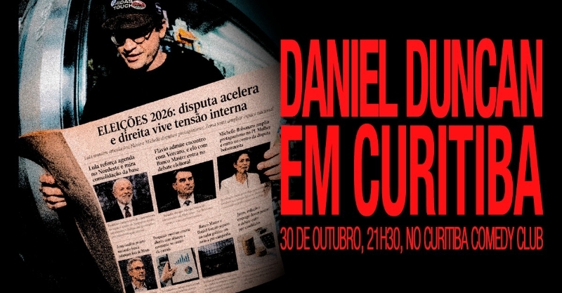DANIEL DUNCAN EM CURITIBA!