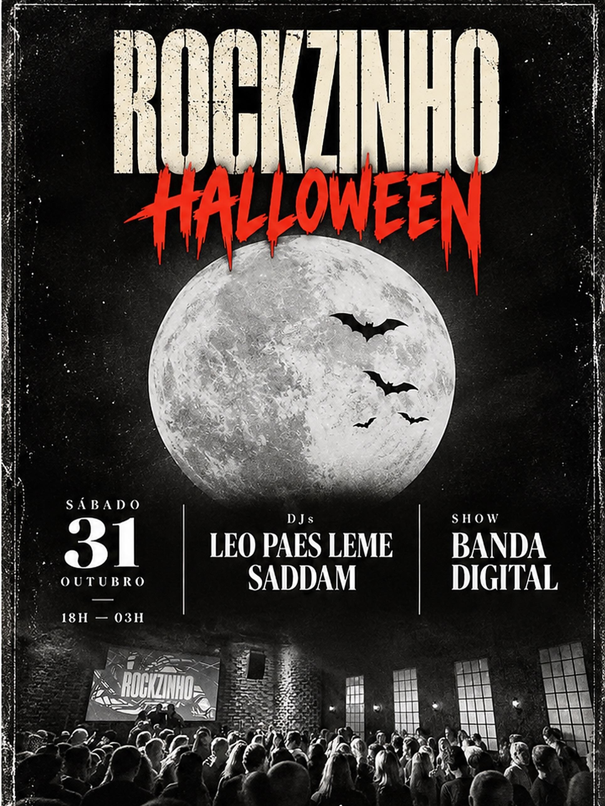 Halloween Rockzinho no Villa Gávea