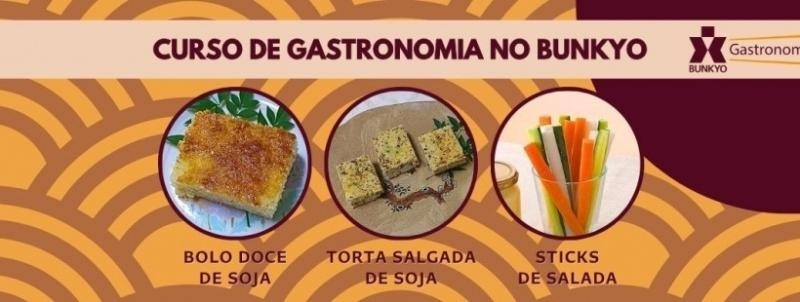 Evento: Curso de Gastronomia Bunkyo - Bolo e Torta de Soja
