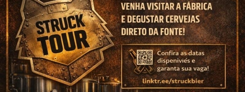 Evento: Visita guiada à fábrica 14h30 - Cervejaria Struck (Bier Tour)