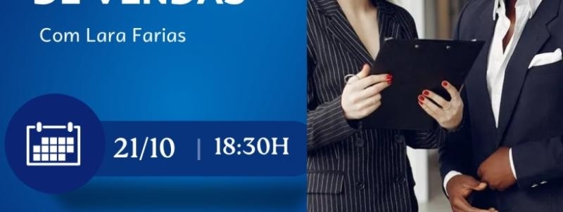 PALESTRA: TÉCNICAS DE VENDAS
