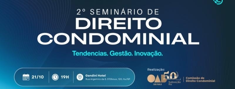 2º Seminário de Direito Condominial