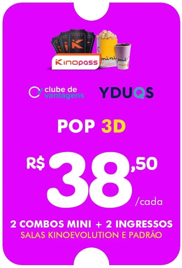 Evento: Clube de Vantagem – POP 3D - 31/12/2026