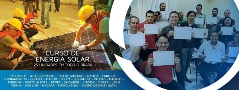 Evento: Curso de Energia Solar em Belém nos dias 09/09 e 10/09/2026