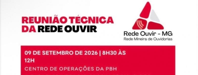 Evento: 2ª Reunião Técnica da Rede Ouvir 2026