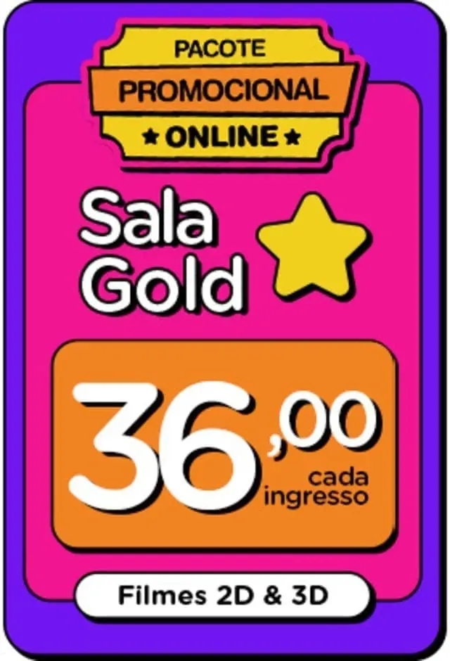 CineShow Sala GOLD - 15/12/2026