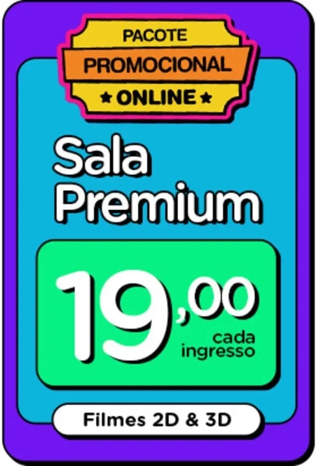 Evento: CineShow Sala Premium - 15/12/2026