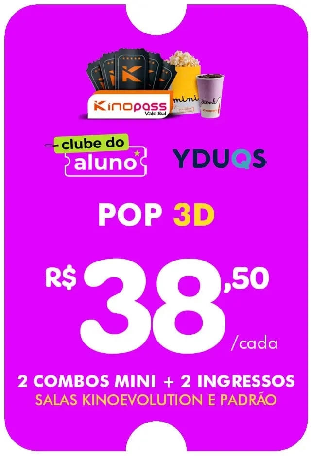 Vale Sul - Clube do Aluno – POP 3D - 31/12/2026