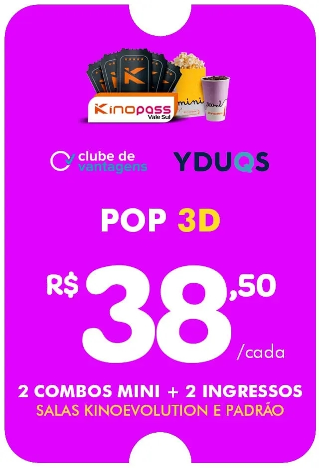 Vale Sul - Clube de Vantagem – POP 3D - 31/12/2026