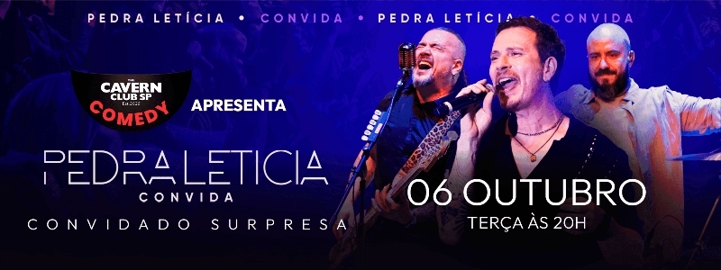 Pedra Letícia Convida | São Paulo | 06/10/2026