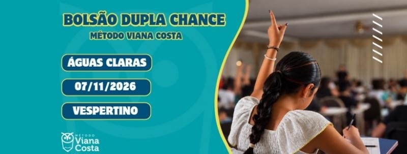 Bolsão dupla chance - Método Viana Costa | Bolsas de até 100% | Águas Claras