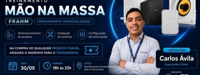 TREINAMENTO MÃO NA MASSA FRAHM! JUAZEIRO