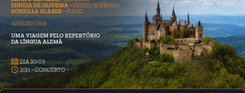 Evento: Uma viagem pelo repertório da língua alemã - Mozarteum Brasileiro