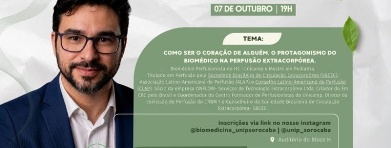 Evento: XVIII JORNADA DA BIOMEDICINA - DIA 2 - NOITE