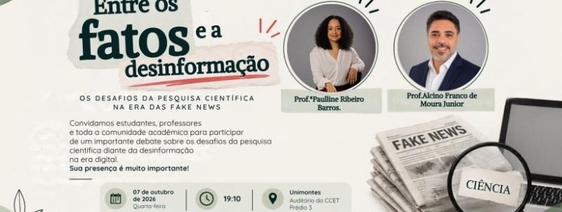 Entre os fatos e a desinformação: os desafios da pesquisa científica na era das fake news