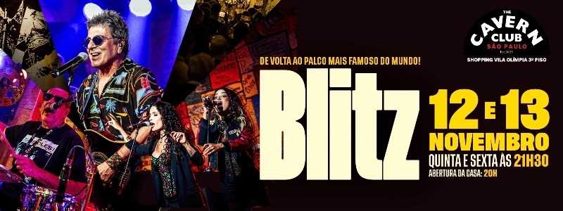 Blitz | São Paulo | 12 e 13/11/2026