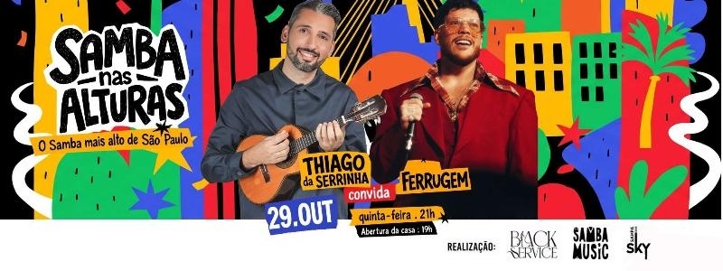 Samba nas Alturas | São Paulo |29/10/2026
