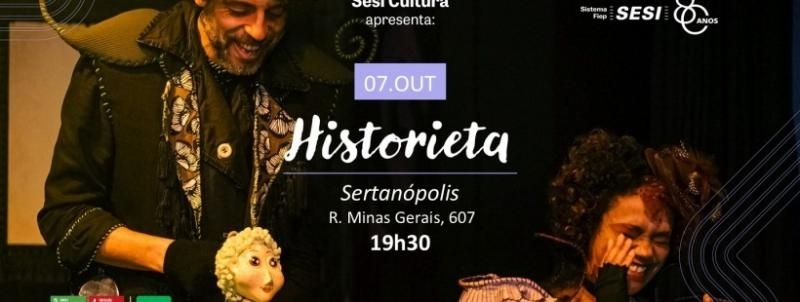 Historieta | Circuito Cultural Sesi | Sertanópolis