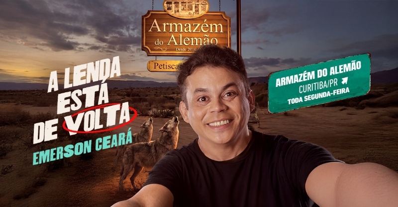 Evento: EMERSON CEARÁ E CONVIDADOS