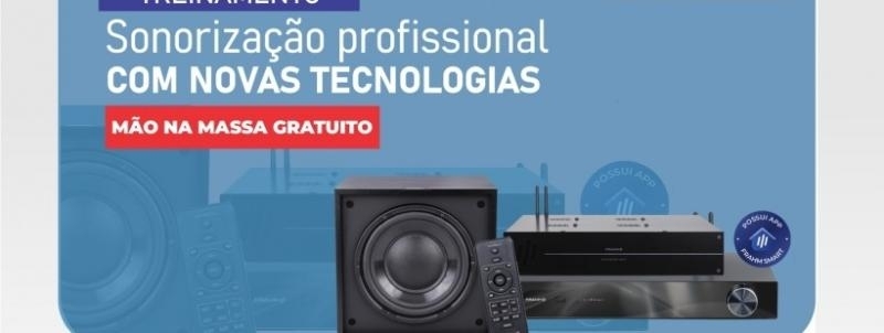 TREINAMENTO GRATUITO DE SONORIZAÇÃO