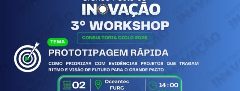 3º Workshop de Governança - GRANDE PACTO DA INOVAÇÃO