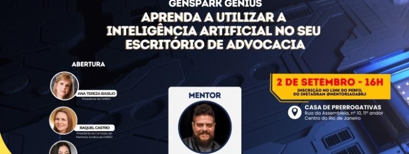 Genspark Genius: Aprenda a utilizar a IA no seu Escritório de Advocacia - Casa de Prerrogativas