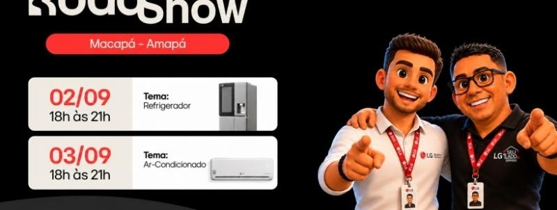 Evento: Road Show LG - Treinamento de Ar-Condicionado