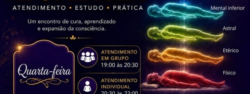 Evento: Apometria- Tratamento energético  e espiritual,  explicações e prática (Cópia)