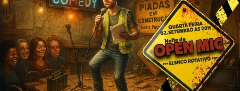 Evento: OPEN MIC no Ribeirão Comedy