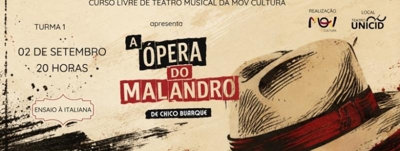 Evento: A Ópera do Malandro - de Chico Buarque