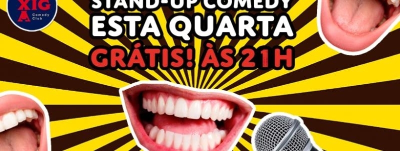 GRÁTIS - Quarta do Stand up Comedy - 21h
