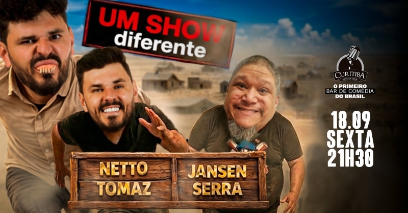 UM SHOW DIFERENTE COM NETTO TOMAZ E JANSEN SERRA