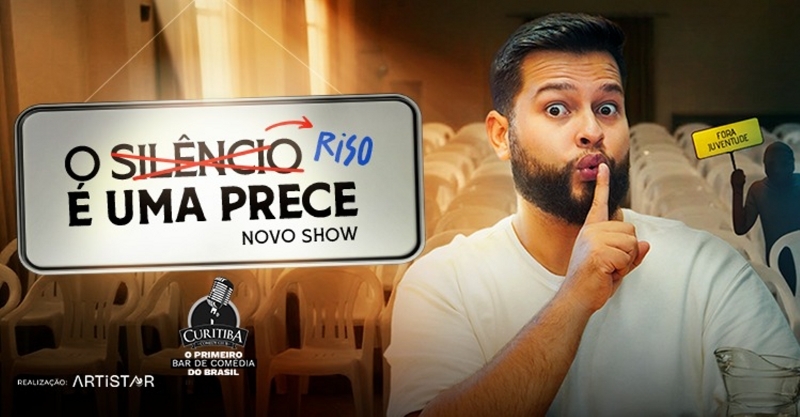Evento: O RISO É UMA PRECE COM LÉO RITTER