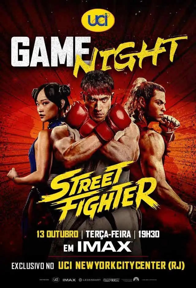 Filme: Game Night Street Fighter