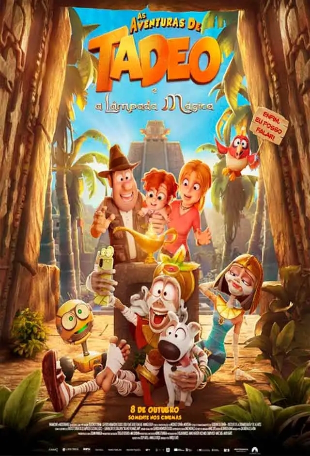 Filme: As Aventuras De Tadeo E A Lâmpada Mágica