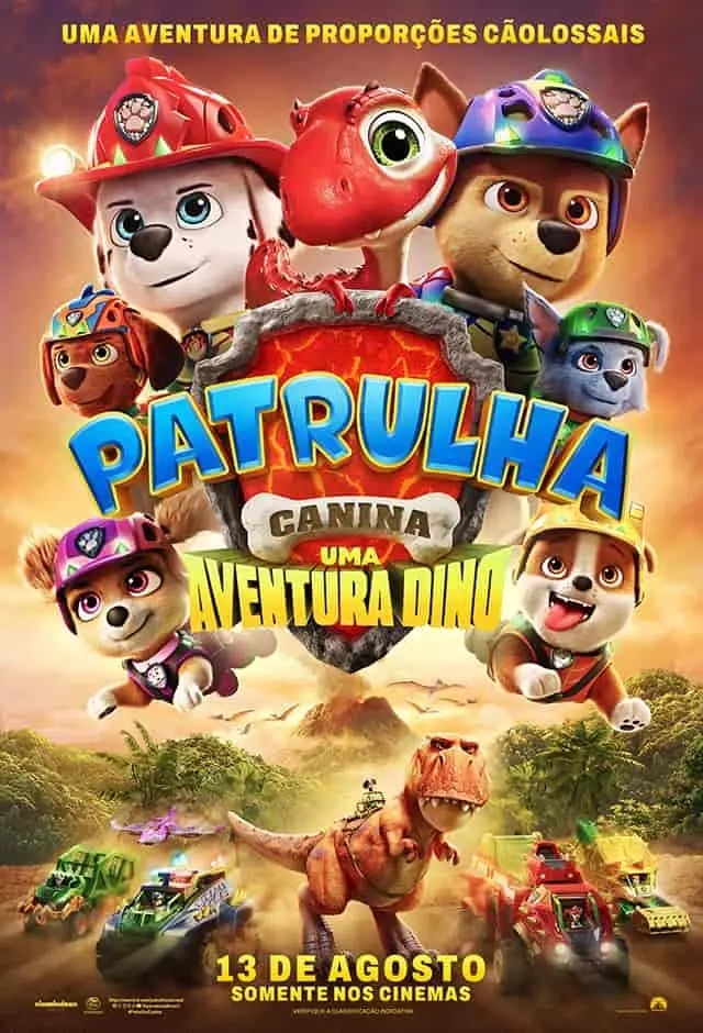 Filme: Patrulha Canina: Uma Aventura Dino