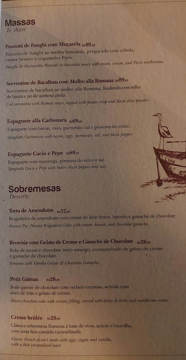 Restaurante: Canto do Vinho