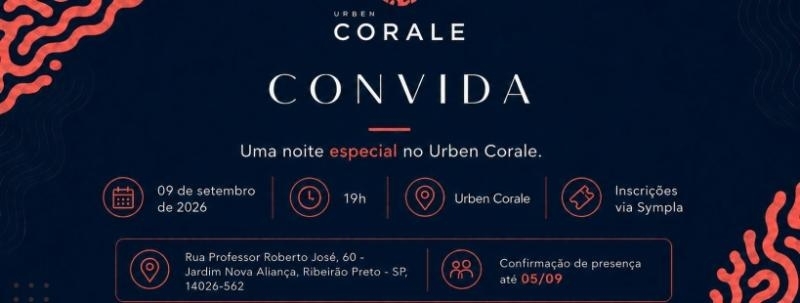 Corale Convida | Uma noite especial no Urben Corale