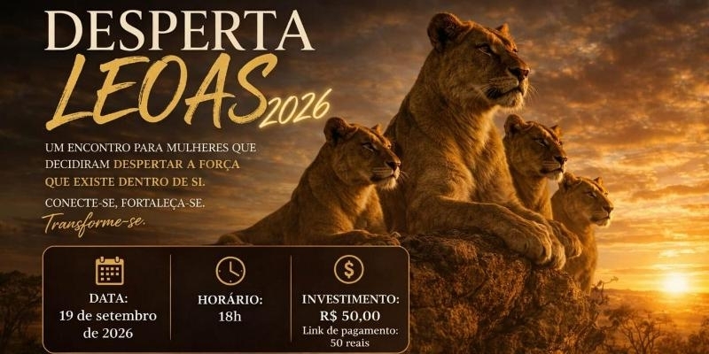 Evento: Desperta Leoas 2026