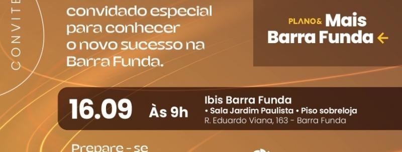Evento: Meeting Parcerias Mais Barra Funda