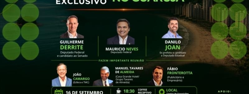 Evento: COMPROMISSOS FIRMADOS COM O GUARUJÁ 2026