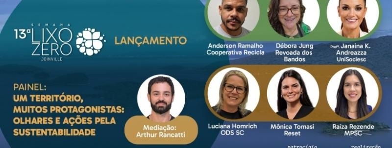 Evento: Lançamento 13ª Semana Lixo Zero Joinville